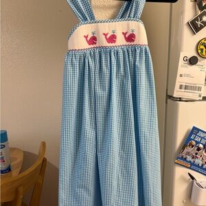 Smocked Auctions Gingham dress